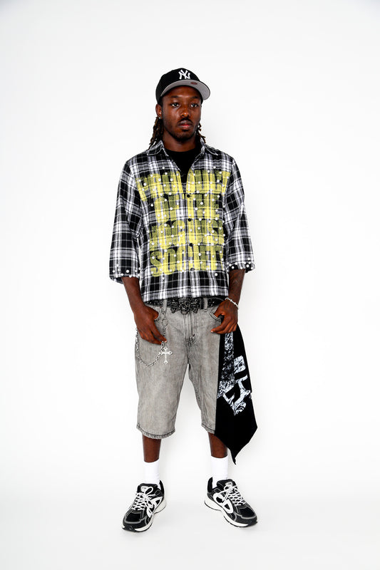 Black Voguish Society Flannel