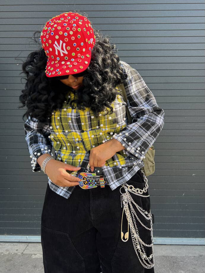 Black Voguish Society Flannel