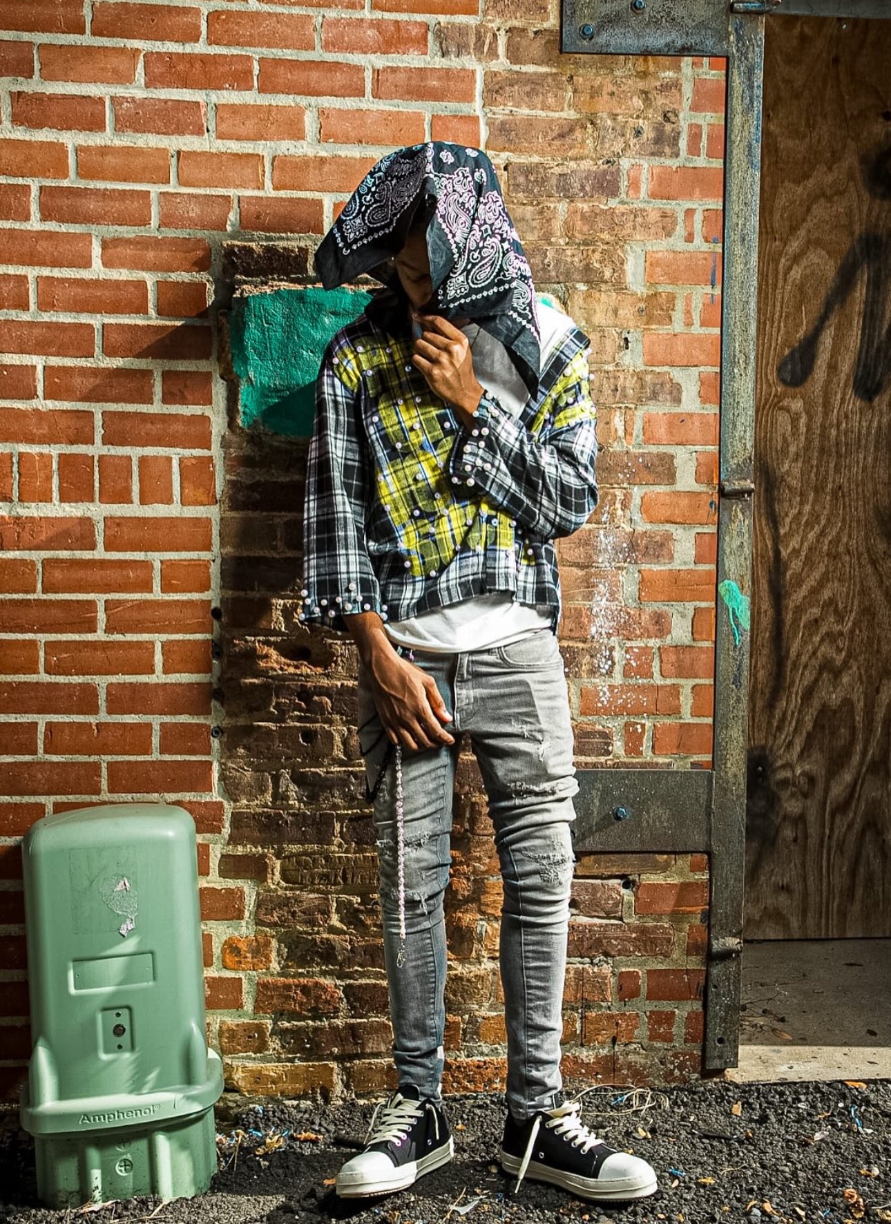 Black Voguish Society Flannel