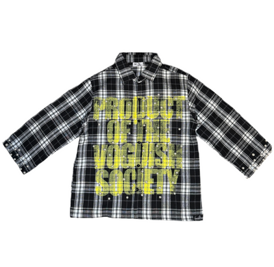 Black Voguish Society Flannel