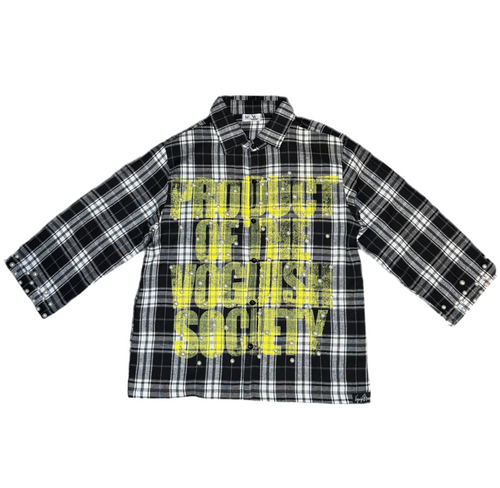 Black Voguish Society Flannel