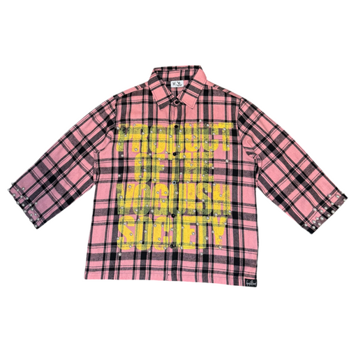 Pink Voguish Society Flannel