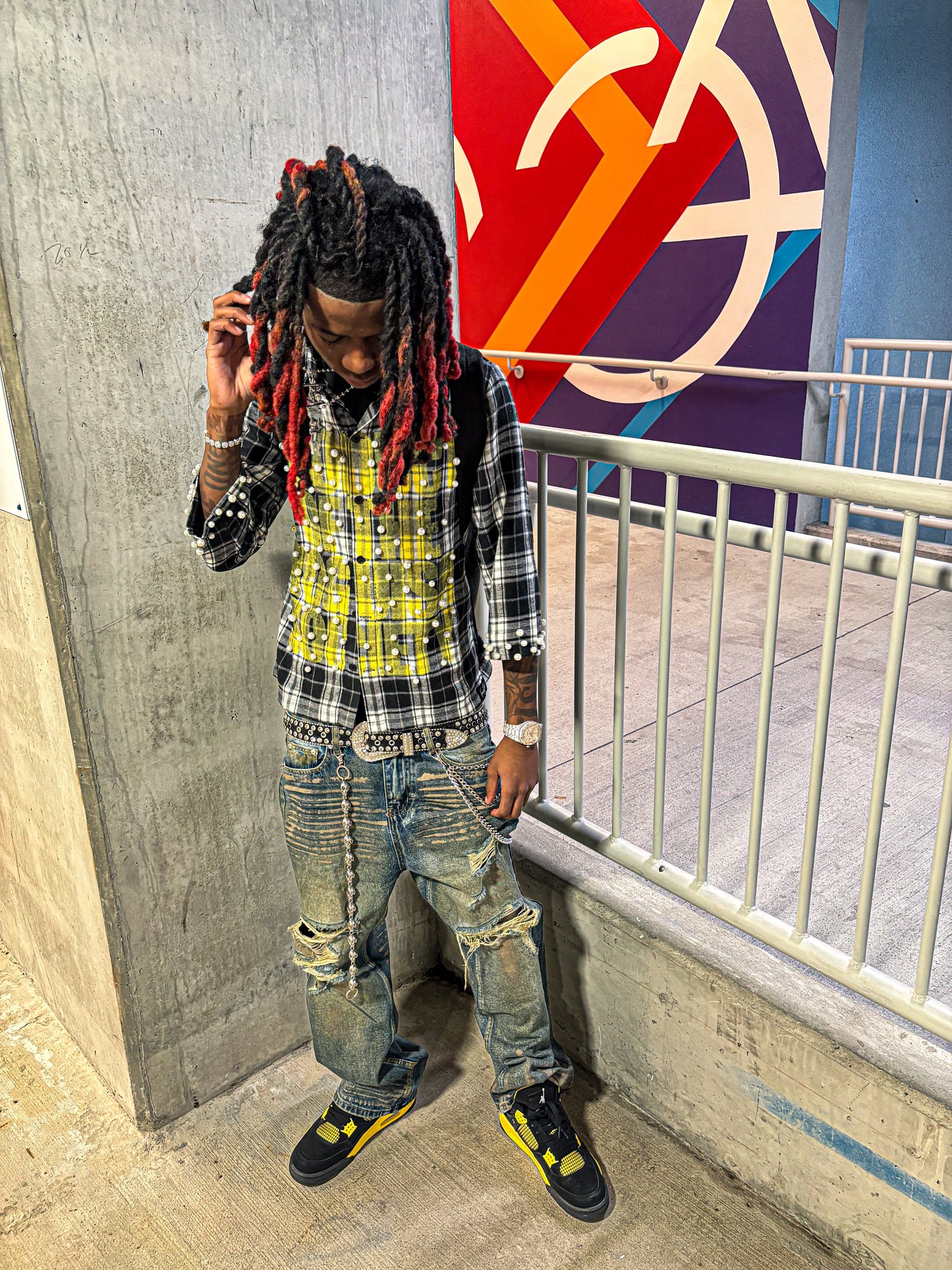 Black Voguish Society Flannel