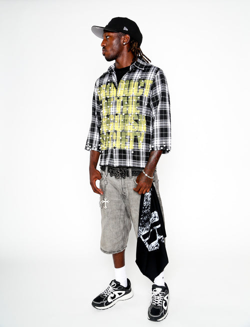 Black Voguish Society Flannel