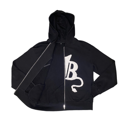 Black Zip Up